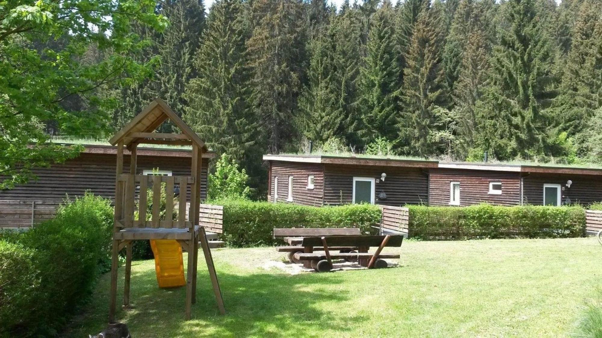 Ferienhaus Fuer 6 Personen Im Thueringer Wald Grossbreitenbach Extérieur photo
